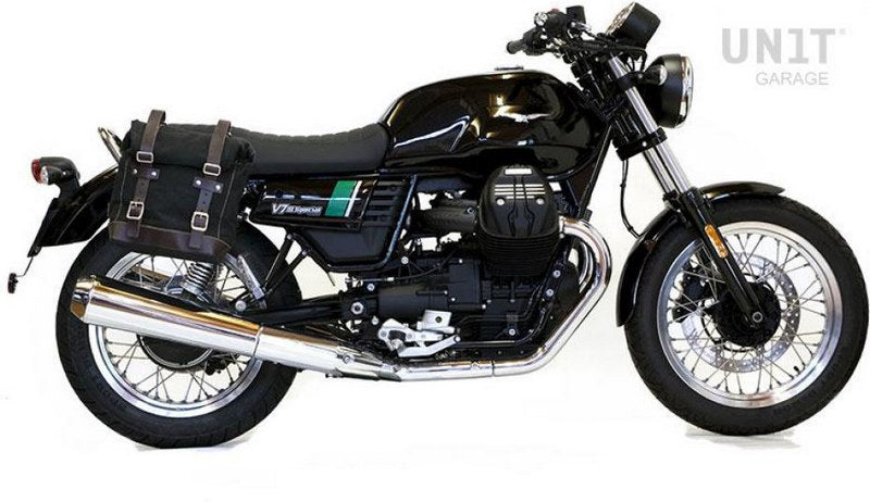 Unitgarage / ユニットガレージ Side Pannier Canvas + Right Subframe Guzzi V7 | U001-2213DX