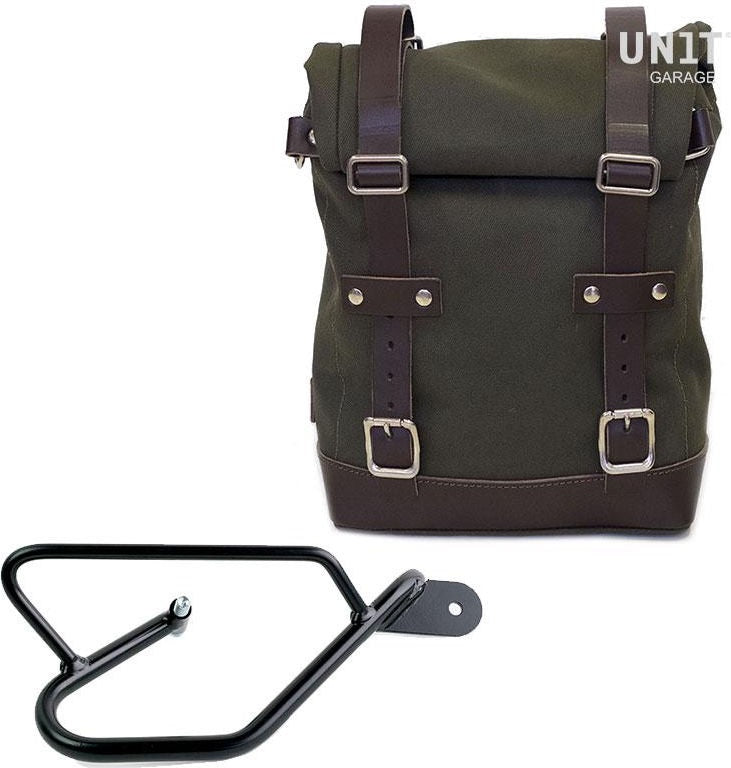 Unitgarage / ユニットガレージ Side Pannier Canvas + Right Subframe Guzzi V9 Bobber | U001-2250DX