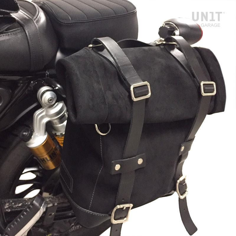 Unitgarage / ユニットガレージ Side Pannier Canvas + Left Subframe Guzzi V9 Bobber | U001-2250SX