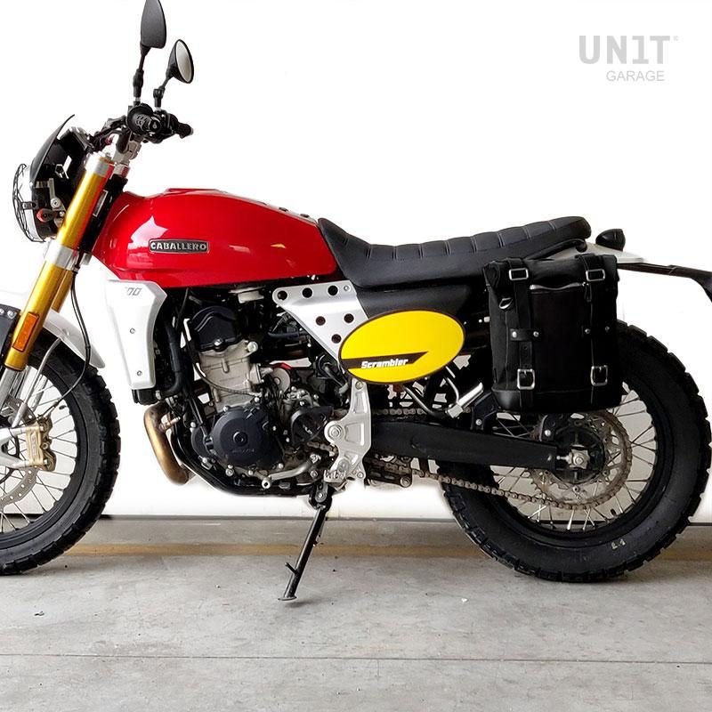 Unitgarage / ユニットガレージ Side Pannier Canvas + Left Subframe Caballero | U001-2253SX