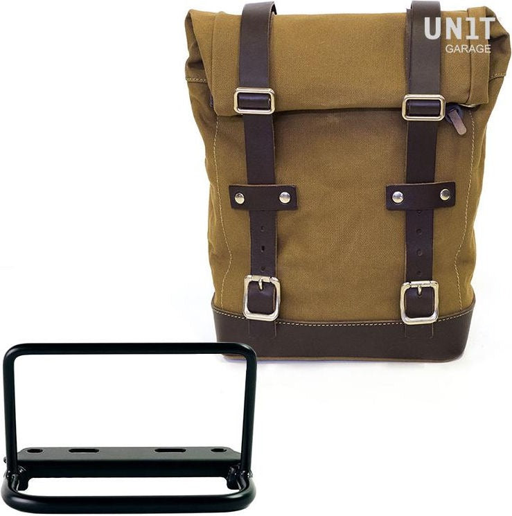 Unitgarage / ユニットガレージ Side Pannier Canvas + Subframe Royal Enfield | U001-3800