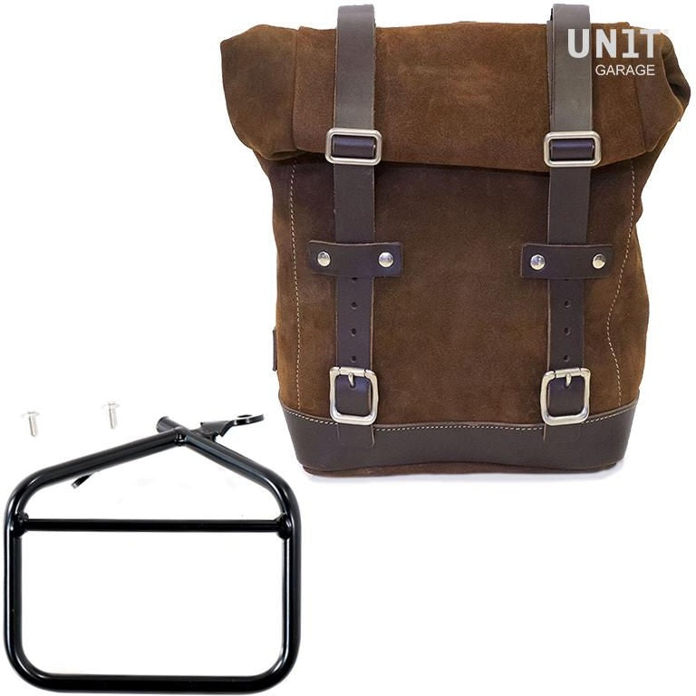 Unitgarage / ユニットガレージ Waxed Suede Side Pannier + Subframe Ducati Scrambler Series | U002-1007