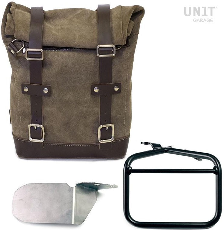 Unitgarage / ユニットガレージ Waxed Suede Side Pannier + Right subframe Ducati Scrambler | U002-1007DX