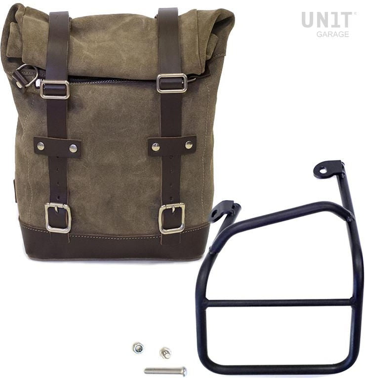 Unitgarage / ユニットガレージ Waxed Suede Side Pannier + Left Subframe Ducati Scrambler 1100 | U002-1010SX