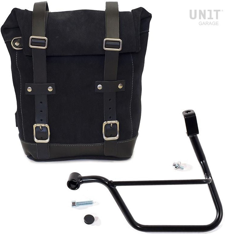 Unitgarage / ユニットガレージ Waxed Suede Side Pannier + Left Subframe Triumph T100 (2017 until now) | U002-1011SX