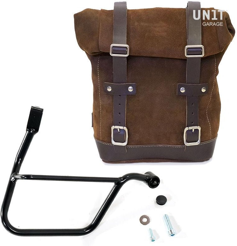 Unitgarage / ユニットガレージ Waxed Suede Side Pannier + Right Subframe Triumph Street 900 Series (2017 until now) | U002-1013DX