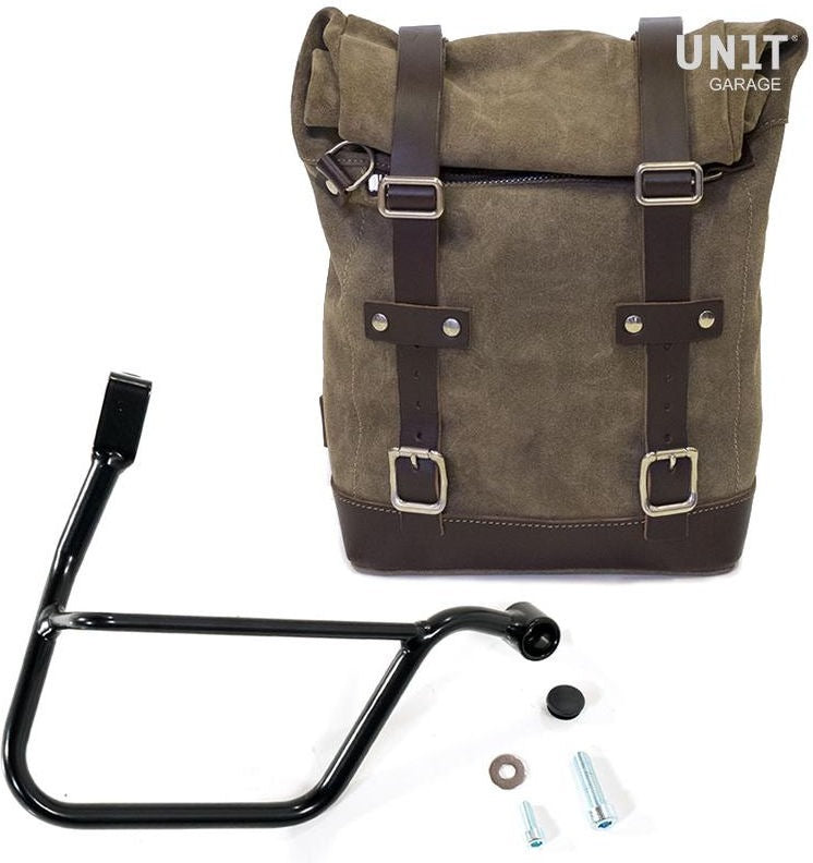 Unitgarage / ユニットガレージ Waxed Suede Side Pannier + Right Subframe Triumph Street 900 Series (2017 until now) | U002-1013DX