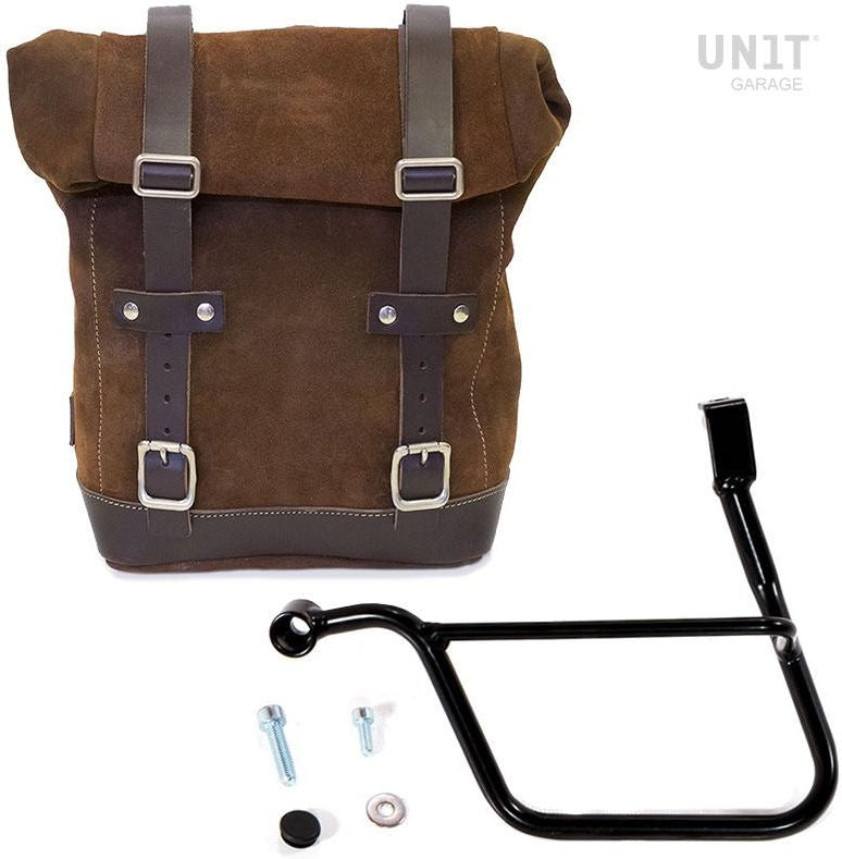 Unitgarage / ユニットガレージ Waxed Suede Side Pannier + Left Subframe Triumph Street 900 Series (2017 until now) | U002-1013SX