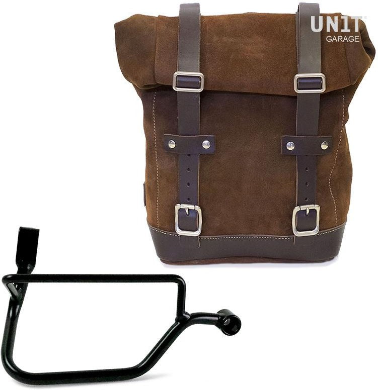 Unitgarage / ユニットガレージ Waxed Suede Side Pannier + Right Subframe Triumph Street Twin 900 (2016 until now) | U002-1017DX
