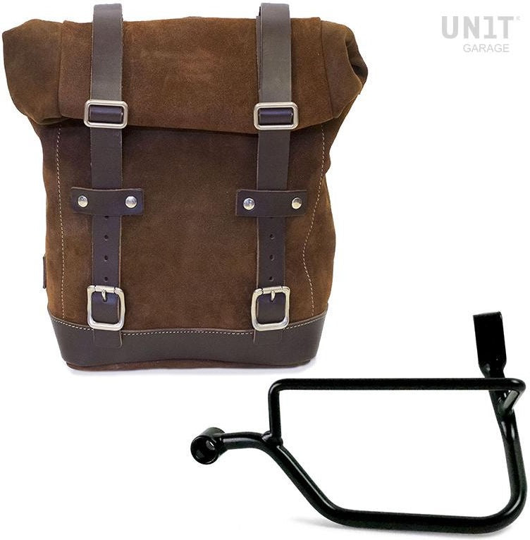 Unitgarage / ユニットガレージ Waxed Suede Side Pannier + Left Subframe Triumph Street Twin 900 SX (2016 until now) | U002-1017SX