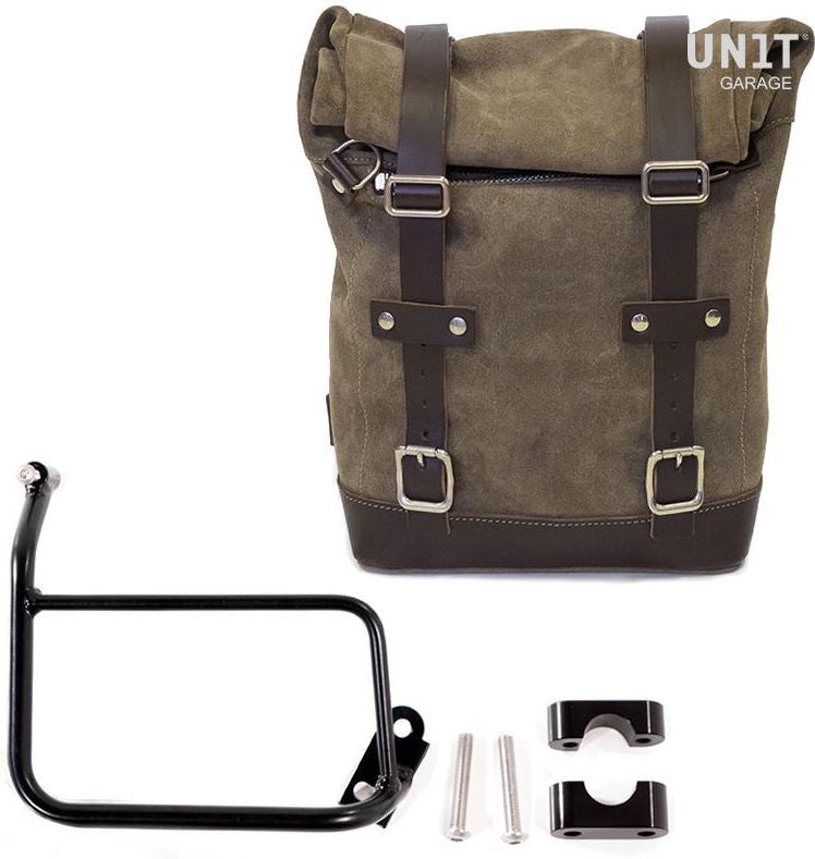 Unitgarage / ユニットガレージ Waxed Suede Side Pannier + Subframe R1200 GS | U002-1229