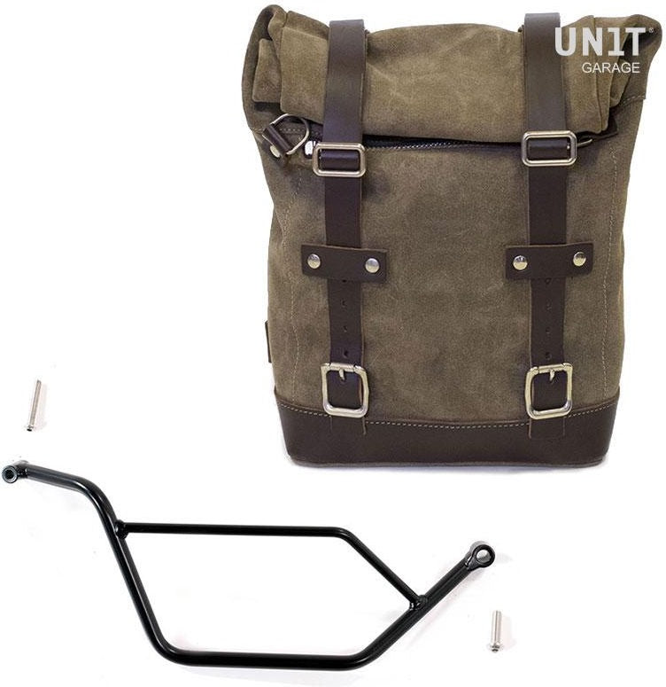 Unitgarage / ユニットガレージ Waxed suede Side Pannier + Subframe Bmw GS 850/1100/1150 e AD | U002-1524DX