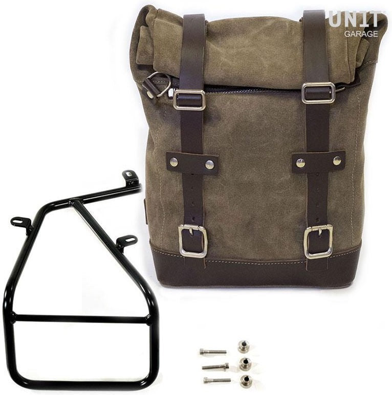 Unitgarage / ユニットガレージ Waxed Suede Side Pannier + Subframe NineT Series | U002-1620