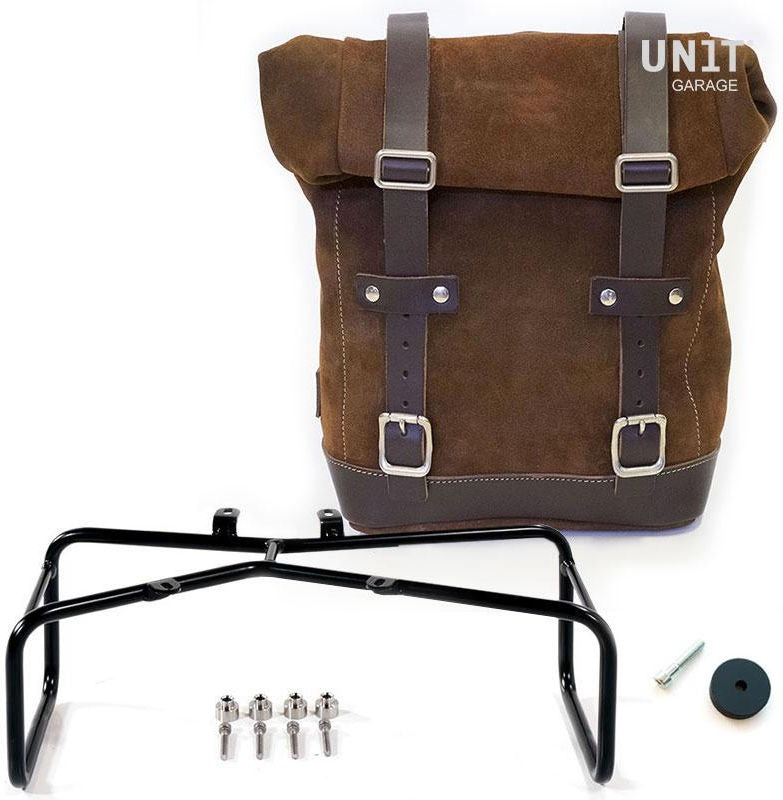 Unitgarage / ユニットガレージ Waxed suede Side Pannier + Double Subframe NineT | U002-1626-A2