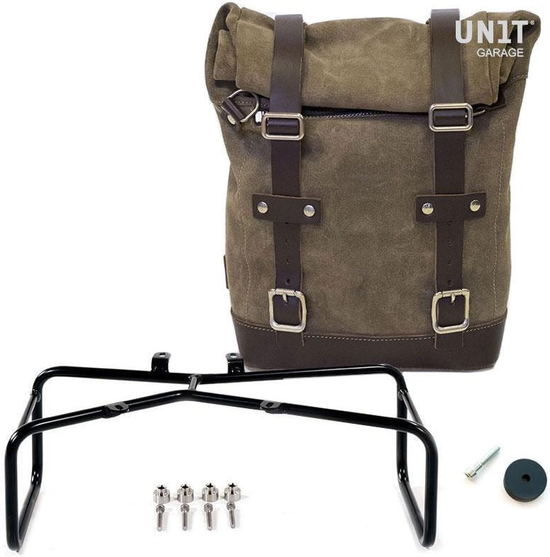 Unitgarage / ユニットガレージ Waxed suede Side Pannier + Double Subframe NineT | U002-1626-A2