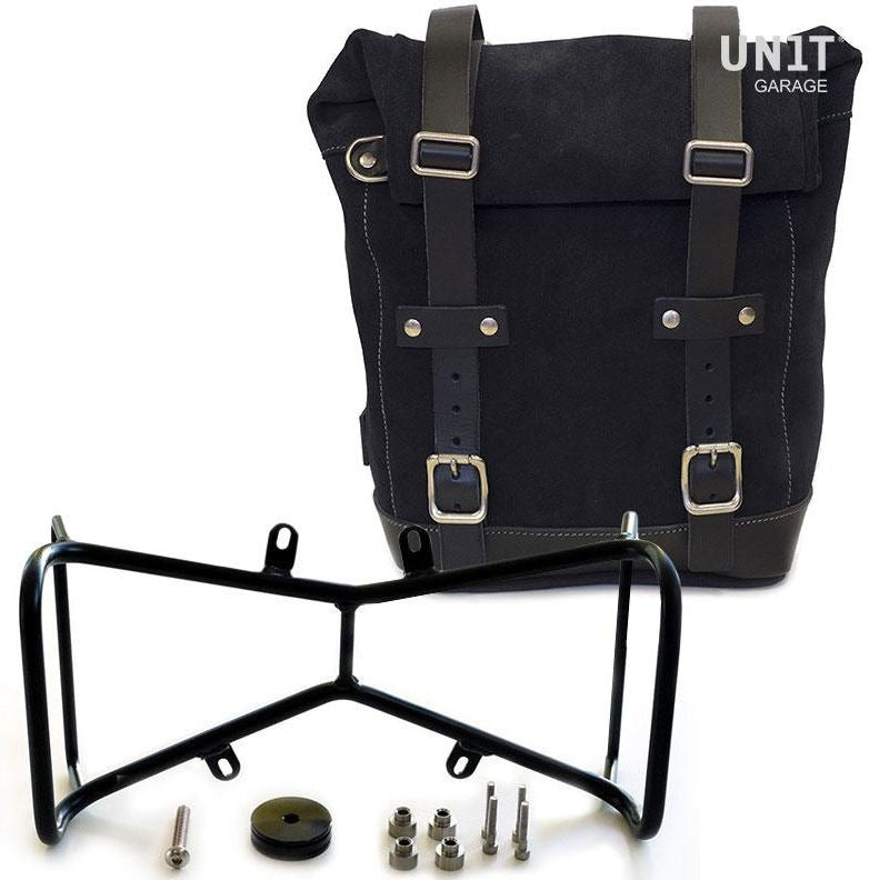Unitgarage / ユニットガレージ Waxed suede Side Pannier + Symmetrical Double Subframe NineT | U002-1632-A2