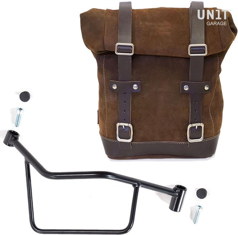 Unitgarage / ユニットガレージ Waxed Suede Side Pannier + Right Subframe R 1200 R LC | U002-2101DX