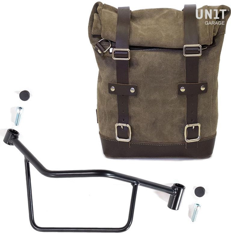 Unitgarage / ユニットガレージ Waxed Suede Side Pannier + Right Subframe R 1200 R LC | U002-2101DX