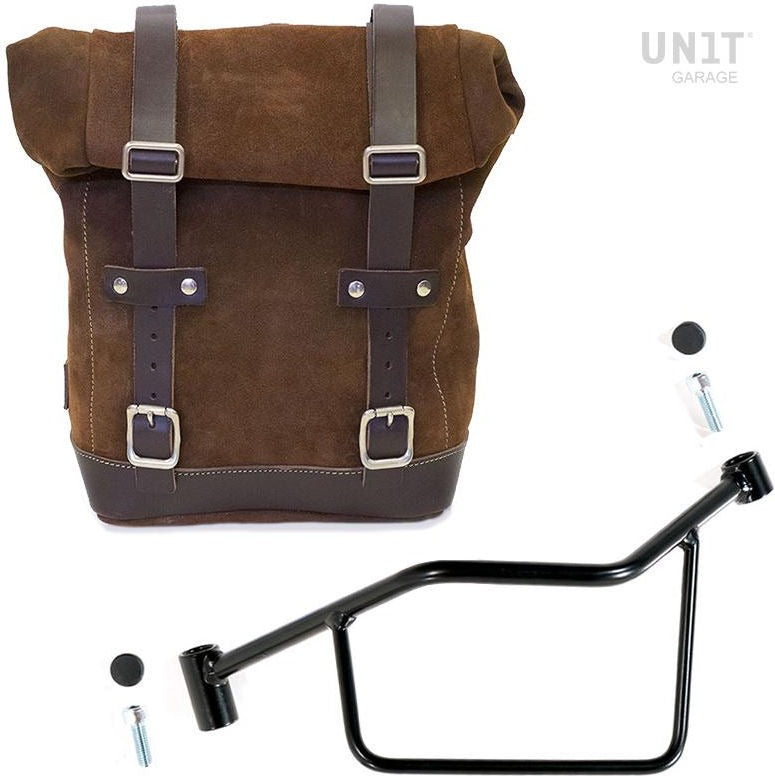 Unitgarage / ユニットガレージ Waxed Suede Side Pannier + Left Subframe R 1200 R LC | U002-2101SX