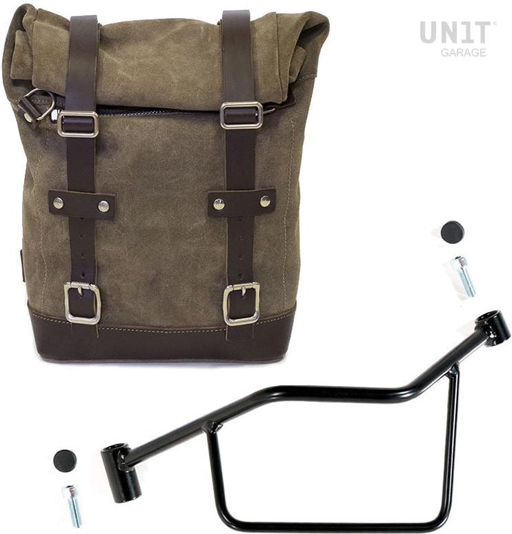 Unitgarage / ユニットガレージ Waxed Suede Side Pannier + Left Subframe R 1200 R LC | U002-2101SX