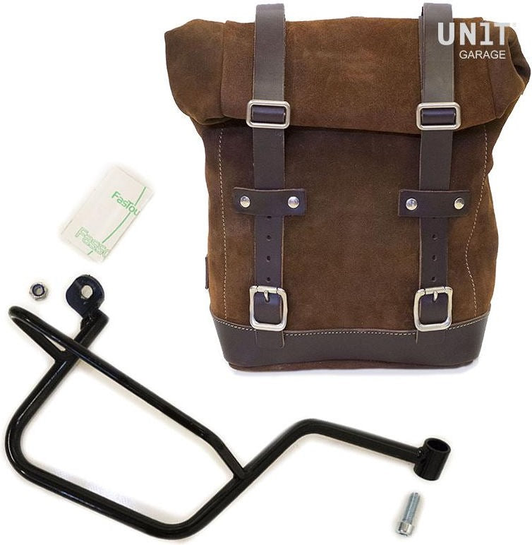 Unitgarage / ユニットガレージ Waxed Suede Side Pannier + Right Subframe Guzzi V7 | U002-2213DX