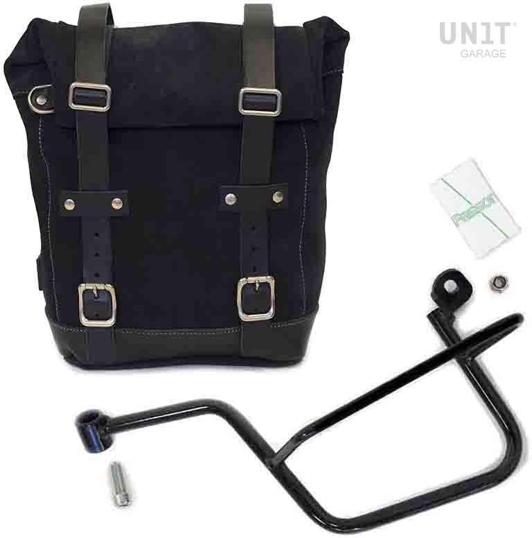Unitgarage / ユニットガレージ Waxed Suede Side Pannier + Left Subframe Guzzi V7 | U002-2213SX