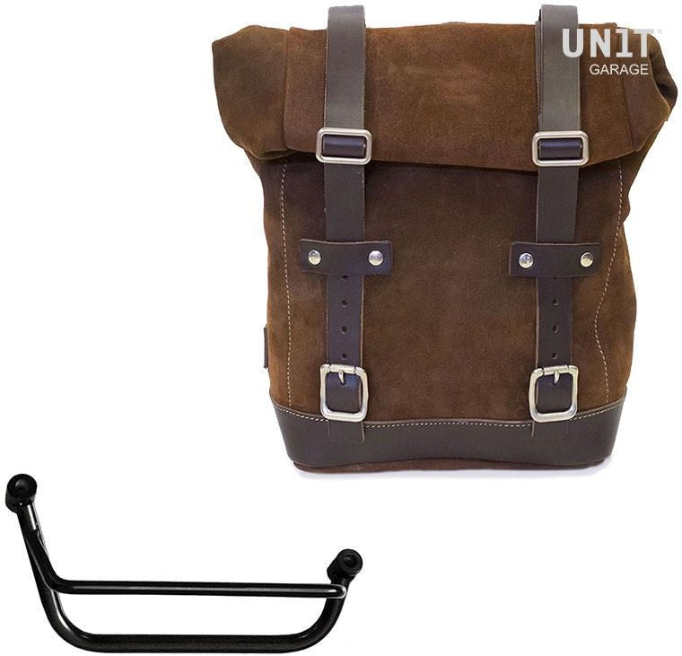 Unitgarage / ユニットガレージ Waxed Suede Side Pannier + Right Subframe Guzzi V85 TT | U002-2251DX