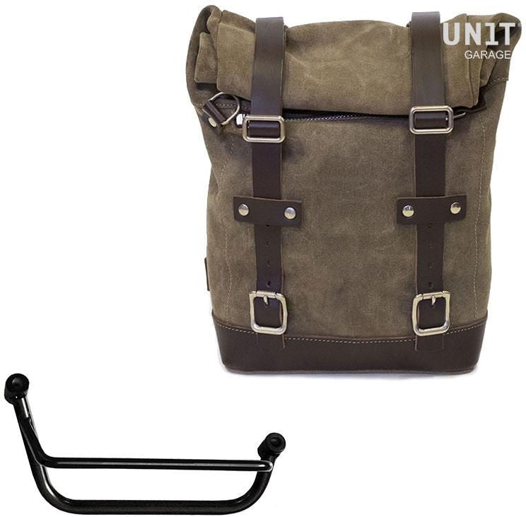 Unitgarage / ユニットガレージ Waxed Suede Side Pannier + Right Subframe Guzzi V85 TT | U002-2251DX