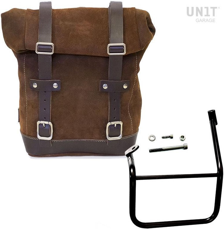 Unitgarage / ユニットガレージ Waxed Suede Side Pannier + Left Subframe Caballero | U002-2253SX