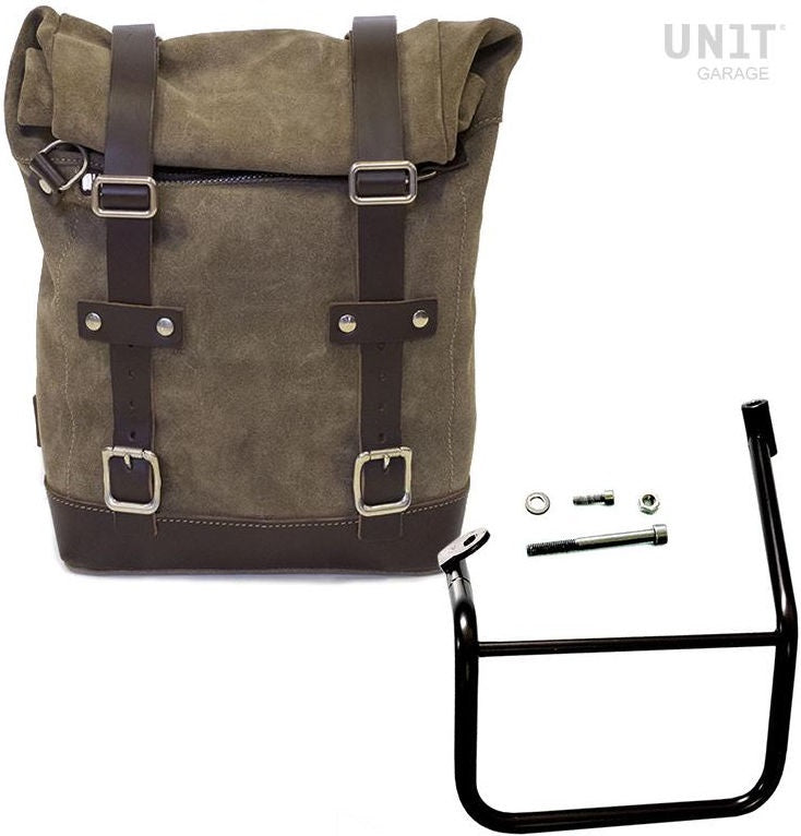Unitgarage / ユニットガレージ Waxed Suede Side Pannier + Left Subframe Caballero | U002-2253SX