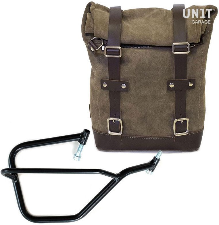Unitgarage / ユニットガレージ Waxed Suede Side Pannier + Right Subframe Yamaha | U002-2504DX