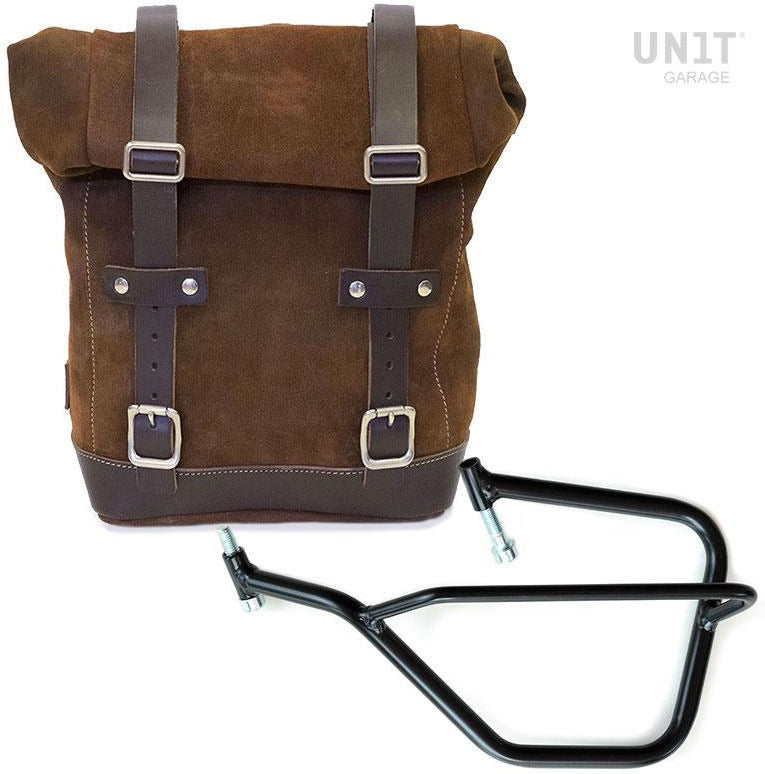 Unitgarage / ユニットガレージ Waxed Suede Side Pannier + Left Subframe Yamaha SX | U002-2504SX