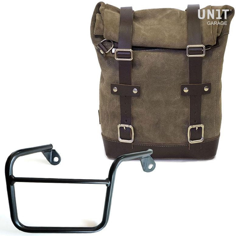Unitgarage / ユニットガレージ Waxed Suede Side Pannier + Right Subframe Mash | U002-2600DX