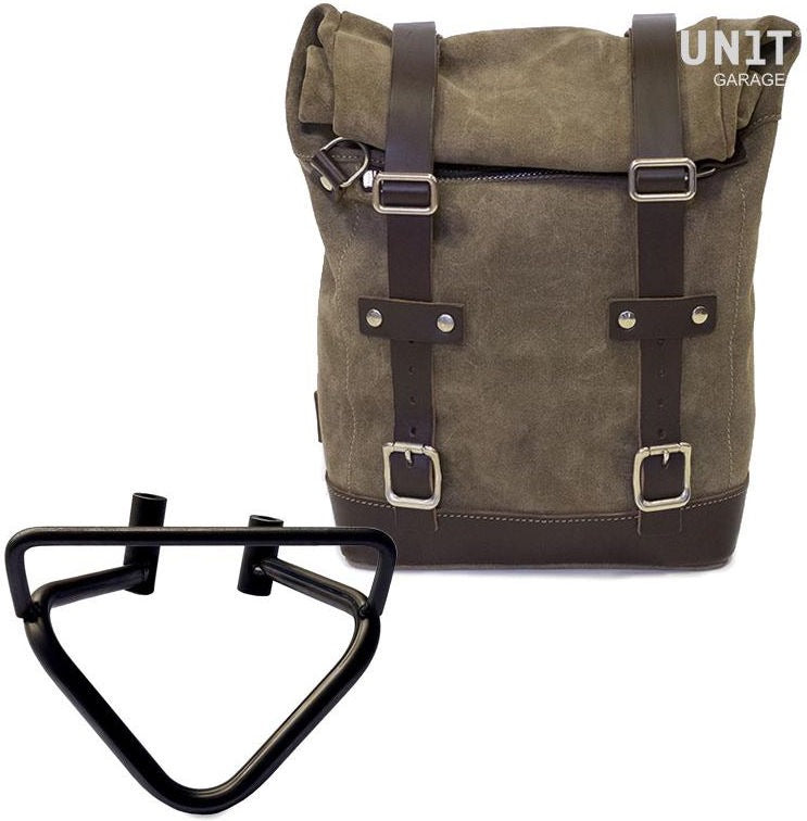 Unitgarage / ユニットガレージ Waxed Suede Side Pannier + Right Subframe husqvarna 200 (2020 until now) | U002-3003DX