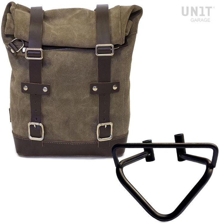 Unitgarage / ユニットガレージ Waxed Suede Side Pannier + Left Subframe husqvarna 401 (2020 until now) | U002-3003SX