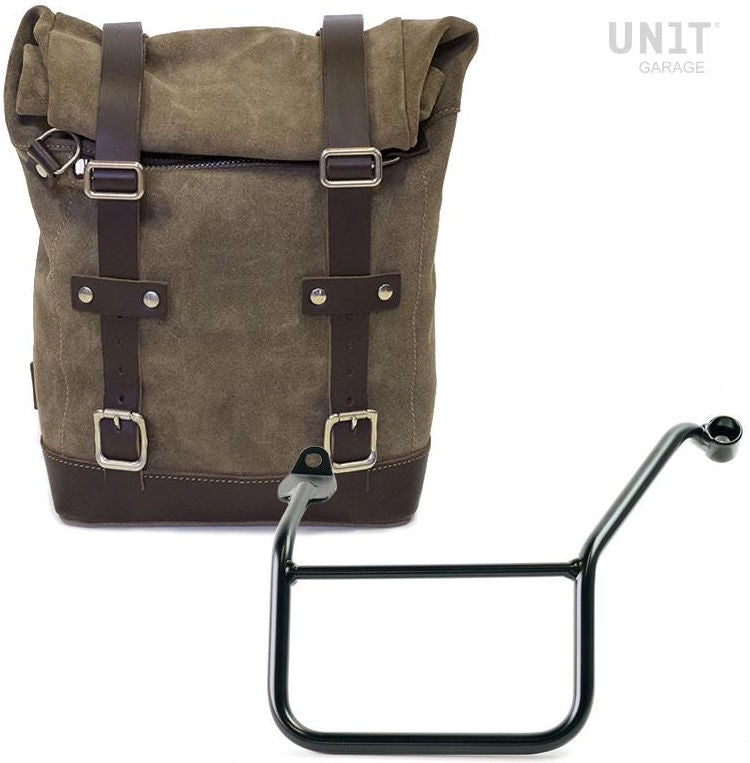 Unitgarage / ユニットガレージ Waxed Suede Side Pannier + Left Subframe Yamaha SX | U002-3208SX