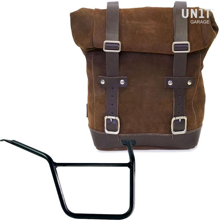Unitgarage / ユニットガレージ Waxed Suede Side Pannier + Right Subframe Pan America 1250 | U002-3304DX