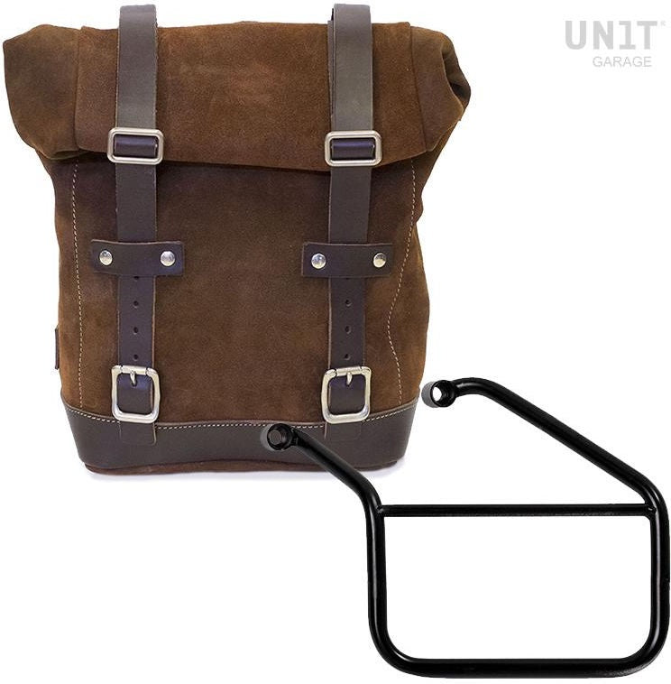 Unitgarage / ユニットガレージ Waxed Suede Side Pannier + Left Subframe Triumph Trident 660 | U002-3500SX