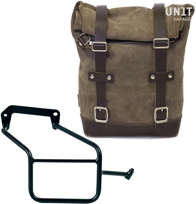 Unitgarage / ユニットガレージ Waxed Suede Side Pannier + Right Subframe Aprilia Tuareg 660 | U002-3600DX