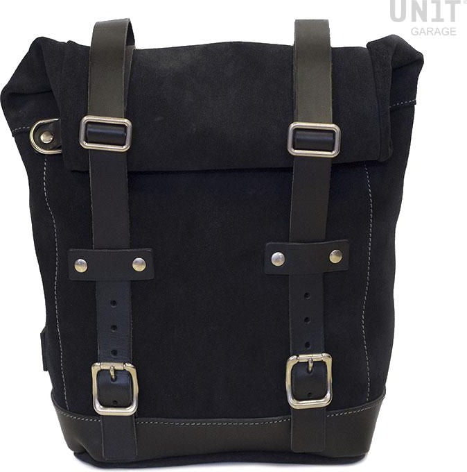 Unitgarage / ユニットガレージ Waxed suede side pannier 10L-14L | U002