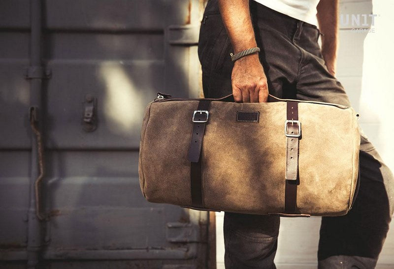 Unitgarage / ユニットガレージ Duffle Bag Kalahari 25L Split Leather | U013