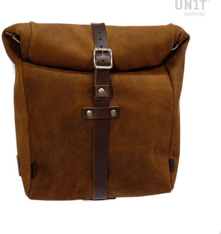 Unitgarage / ユニットガレージ Gobi Waxed suede side pannier | U036