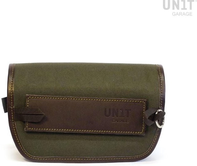 Unitgarage / ユニットガレージ Sahara Canvas handlebar bag | U037
