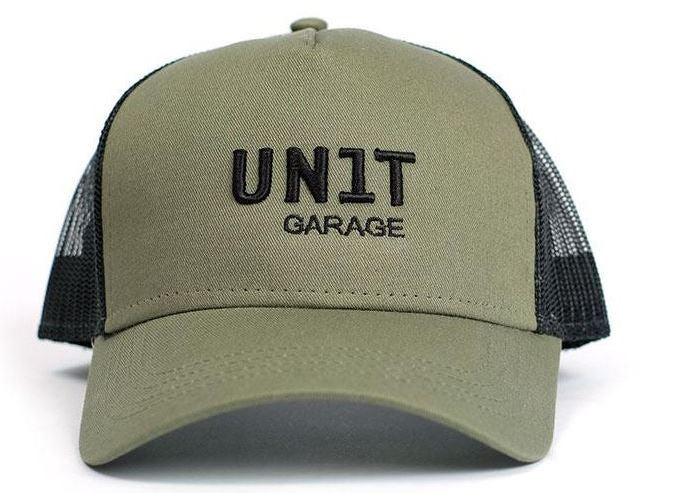 Unit Garage / ユニットガレージ グリーン Unit Garage トラッカーキャップ | COD. U050