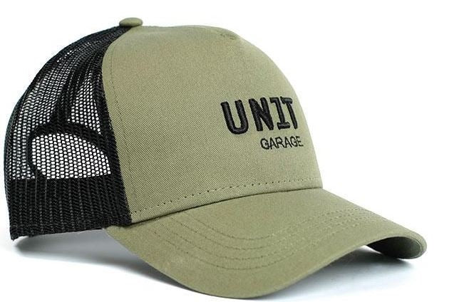Unit Garage / ユニットガレージ グリーン Unit Garage トラッカーキャップ | COD. U050