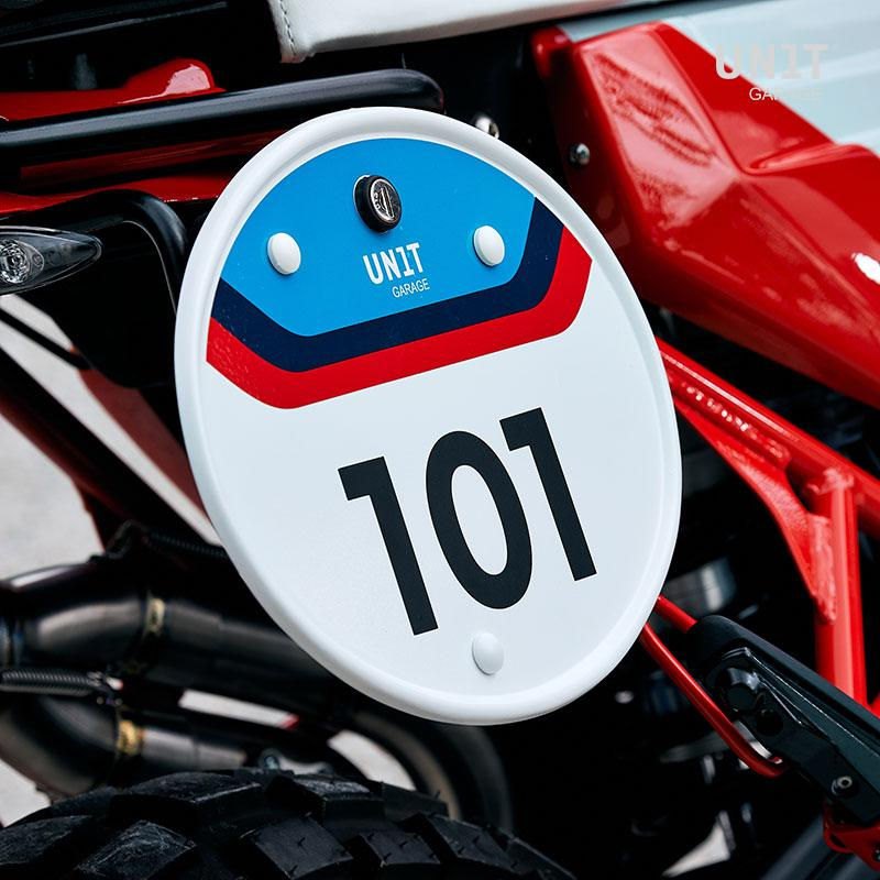 Unitgarage / ユニットガレージ Number plate with quick release system | U075