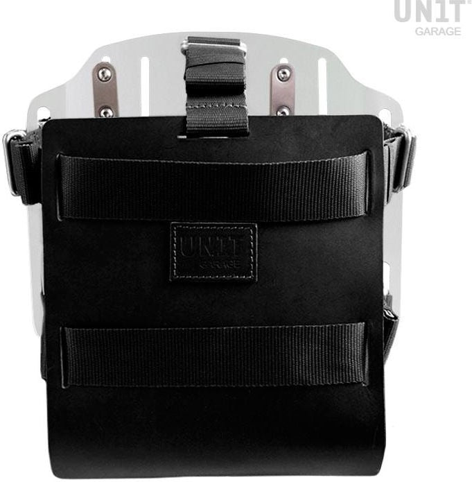 Unitgarage / ユニットガレージ Carrying system in aluminum with adjustable leather front | U085-2xA9