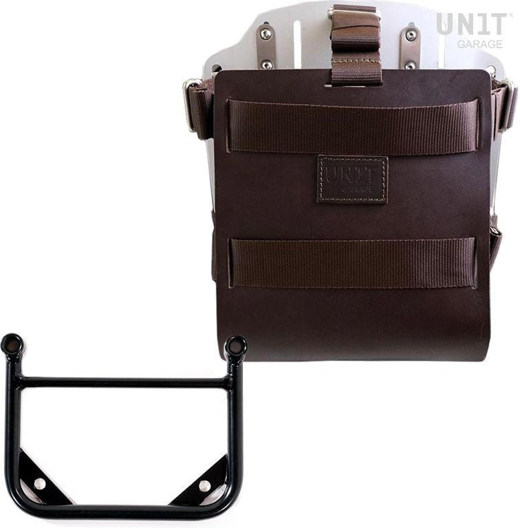 Unitgarage / ユニットガレージ Carrying system in aluminum with adjustable leather front  Quick Release System and Universal frame | U085-U000-1006