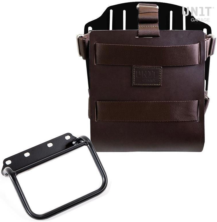 Unitgarage / ユニットガレージ Carrying system in aluminum with adjustable leather front  Quick Release System and frame | U085-U000-1008