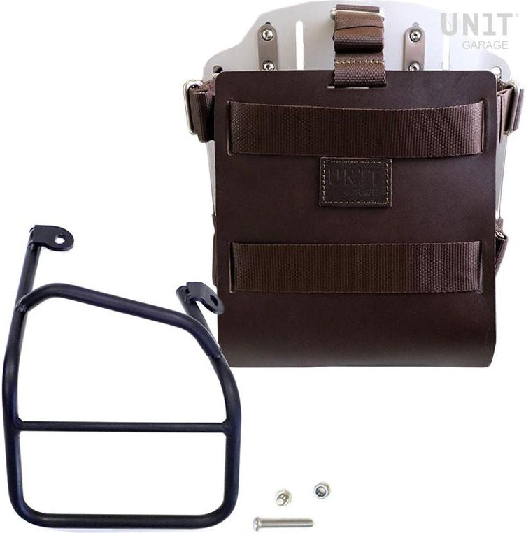 Unitgarage / ユニットガレージ Carrying system in aluminum with adjustable leather front  Quick Release System and frame | U085-U000-1010DX